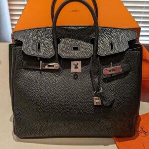 Hermes Black 35 Birkin